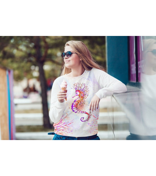 Sweatshirt seahorse