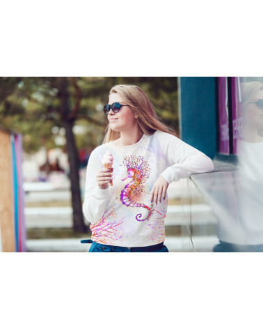 Sweatshirt seahorse
