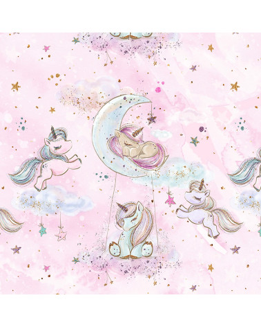 Fabric "Baby unicorn 1"