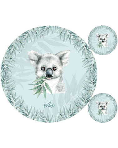 Mat "Koala 1 boy" + FREE pillow
