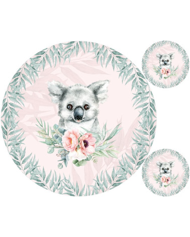 "Koala 2 girl" Matte + Kissen GRATIS!