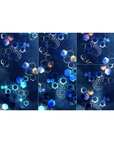 Panel na śpiworek - Geometric-abstraction