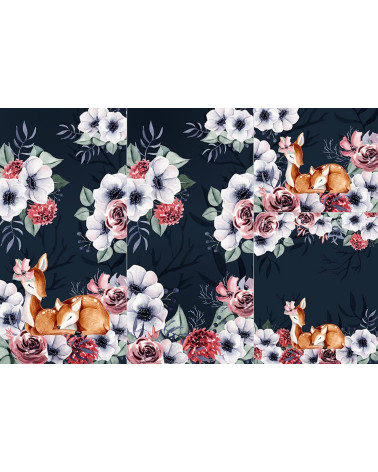 POLYESTER PANEL FÜR Schlafsack TROLLEY - Lovely deer