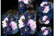 Panel na śpiworek - Dark floral