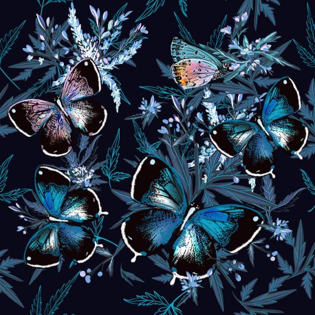 Floral & Butterflies