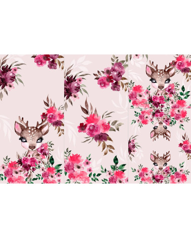 POLYESTER PANEL FÜR Schlafsack TROLLEY - Little forest  2