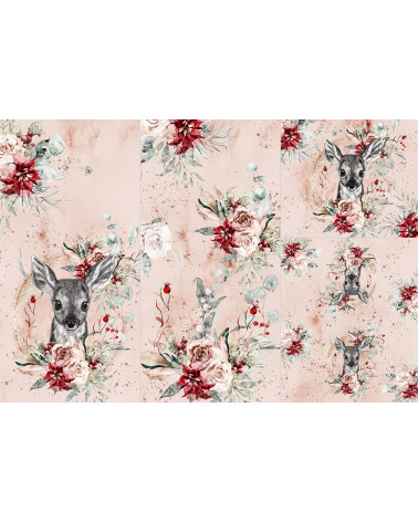 Panel for sleeping bag - Forest animal 2