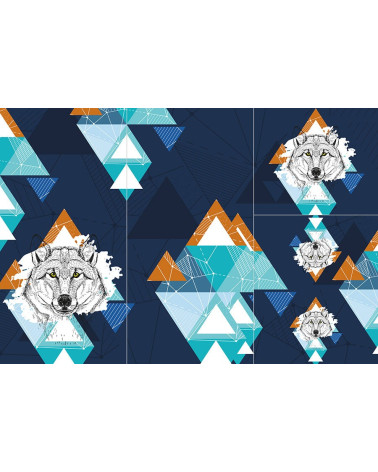 Panel for sleeping bag - Wild animals 1 BOY