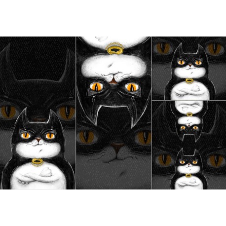 Panel na śpiworek - Bat-cat