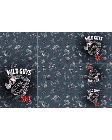 Panel for sleeping bag - Crazy fellow