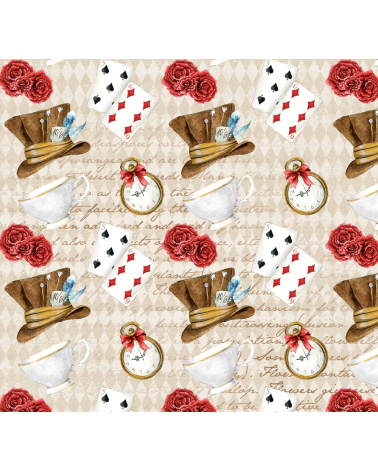 Alice im Wunderland 7 Stoff
