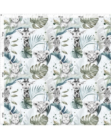 Safari babies boy fabric