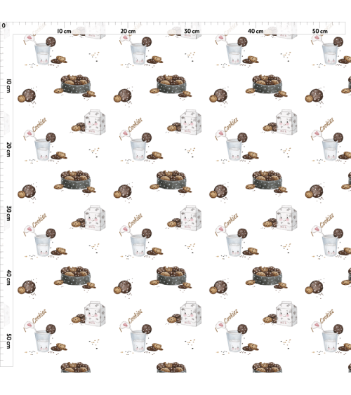 Cookies fabric