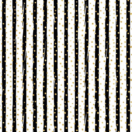 Polyester "Black stripes"