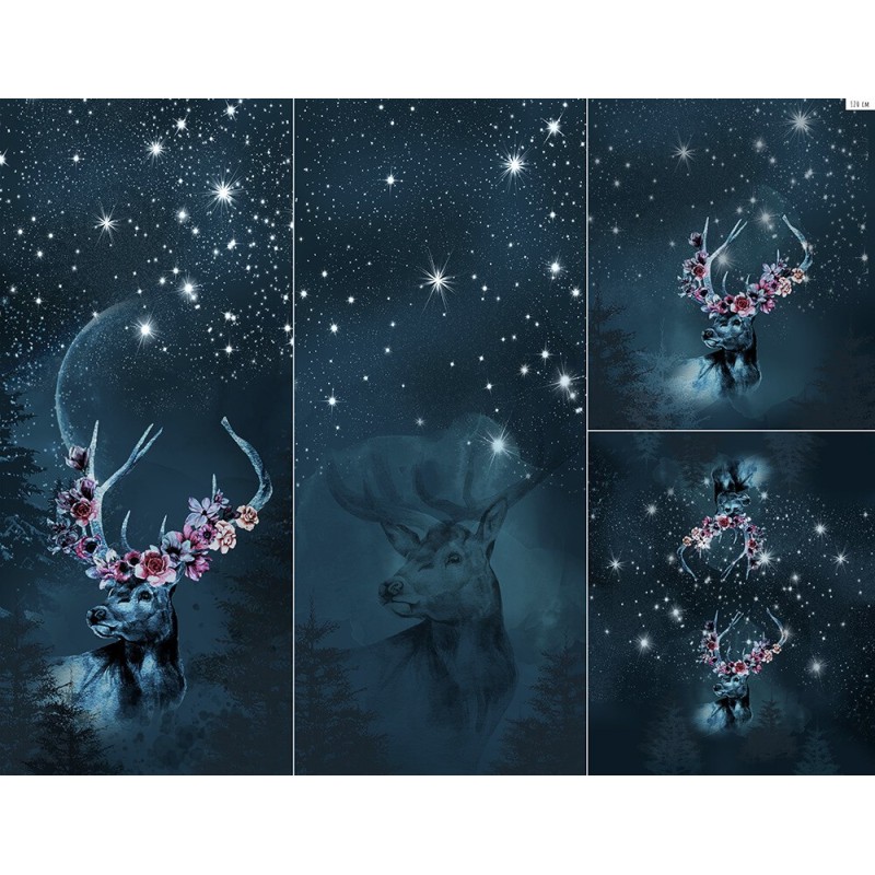 Panel for sleeping bag - Winter forest 3