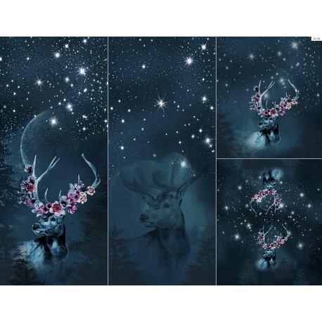Panel na śpiworek - Winter forest 3