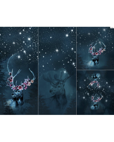 Panel na śpiworek - Winter forest 3