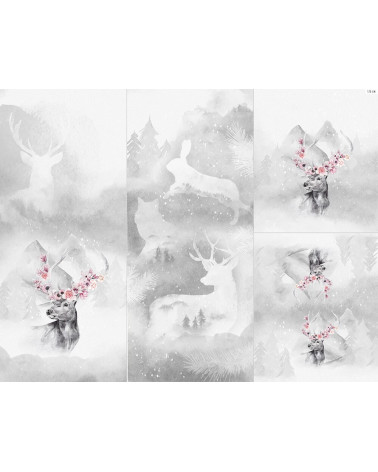 Panel na śpiworek - Winter forest 15