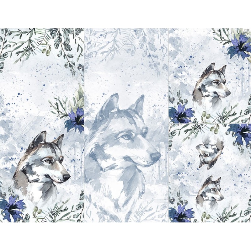 Panel for sleeping bag - Winter forest 11