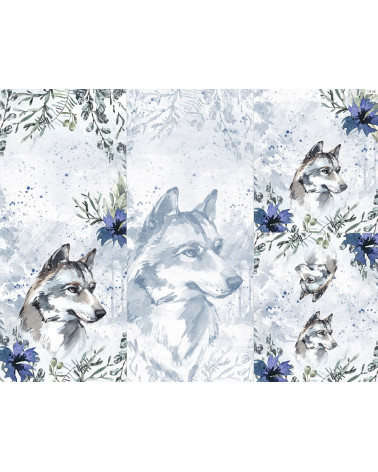 Panel for sleeping bag - Winter forest 11