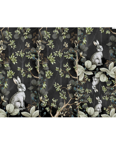 Panel for sleeping bag wild rabbit 2