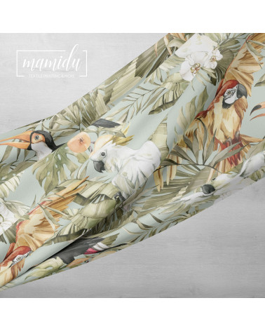 Bird garden 1 tkanina bawełniana