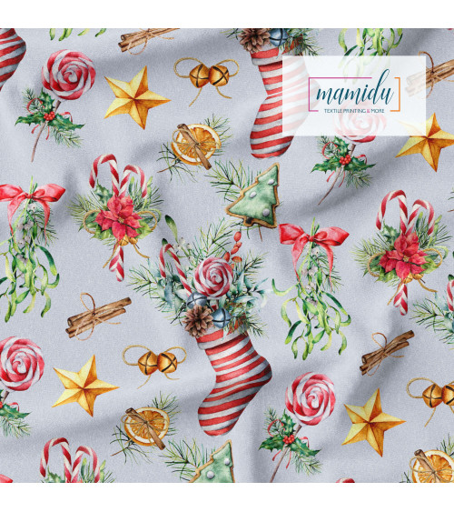 Christmas socks blue