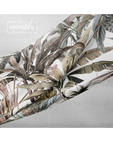 Jungle monkey 1 tkanina