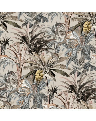 Jungle monkey 2 tkanina