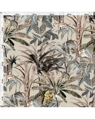 Jungle monkey 2 tkanina