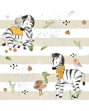 Little zebra 1 tkanina