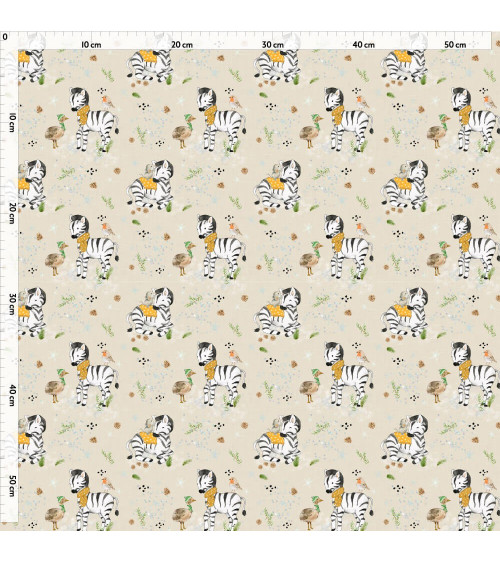 Little zebra 2 tkanina