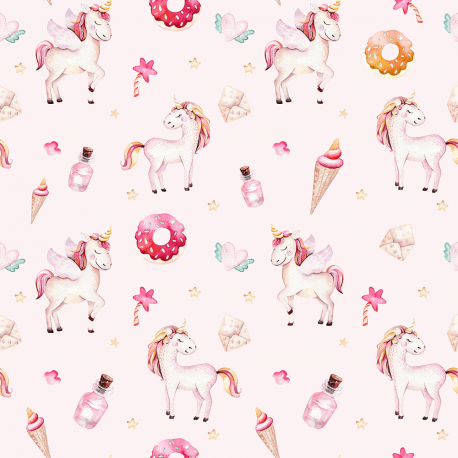 Sweet unicorn 8 tkanina