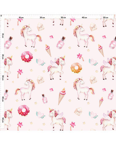 Sweet unicorn 8 tkanina