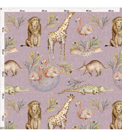 African wildlife 6 tkanina