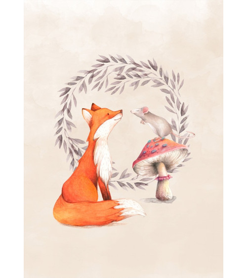 Fox and mouse