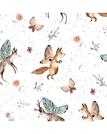 Cute animals 1 tkanina