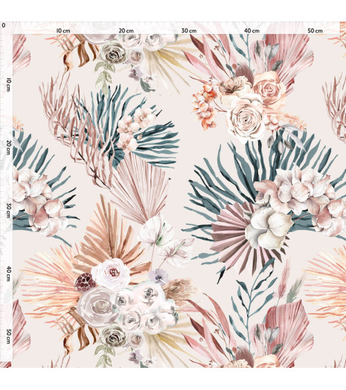 Carmel flowers 2 tkanina