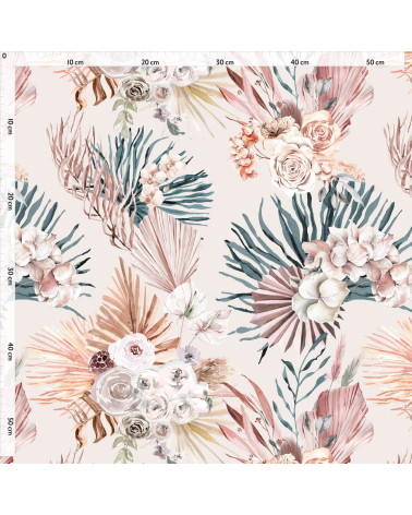 Carmel flowers 2 tkanina