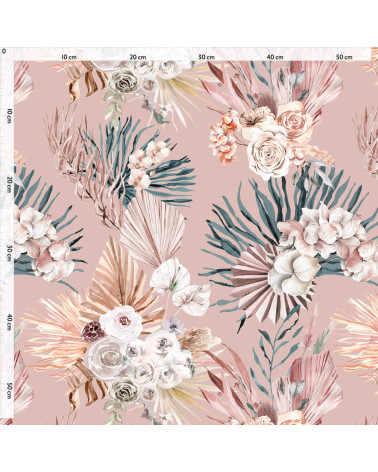 Carmel flowers 3 tkanina