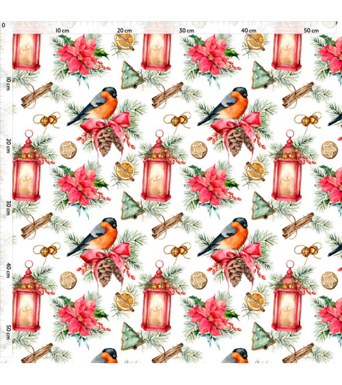 Bullfinch christmas white
