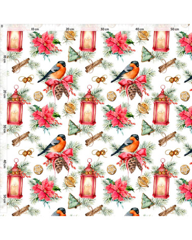 Bullfinch christmas white