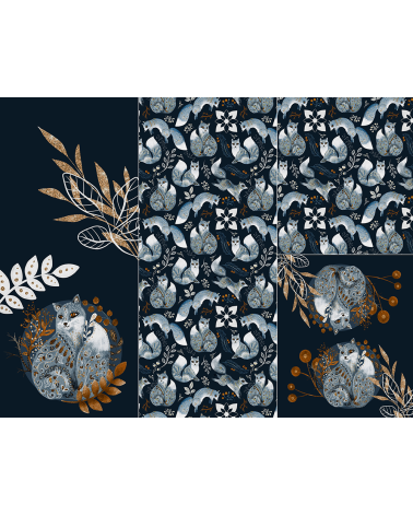 Panel for sleeping bag Folk Fox