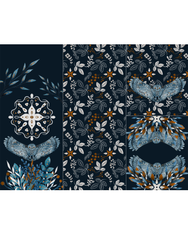 Panel for sleeping bag Folk Owl 2