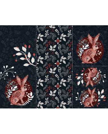 Panel for sleeping bag Folk Hare