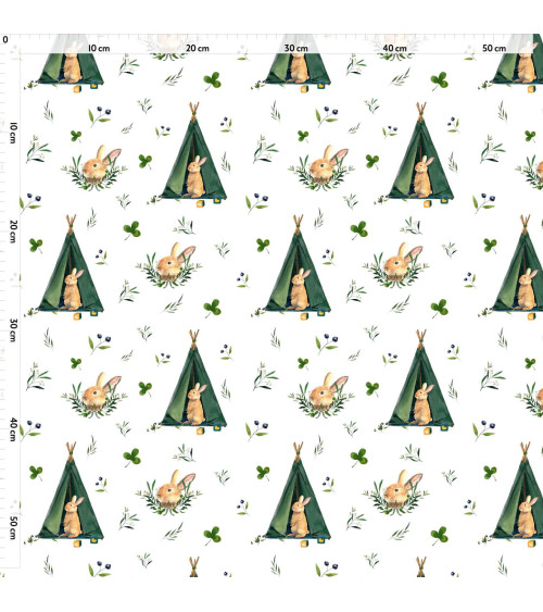 Blueberry forest 1 tkanina