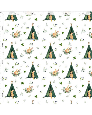 Blueberry forest 1 tkanina