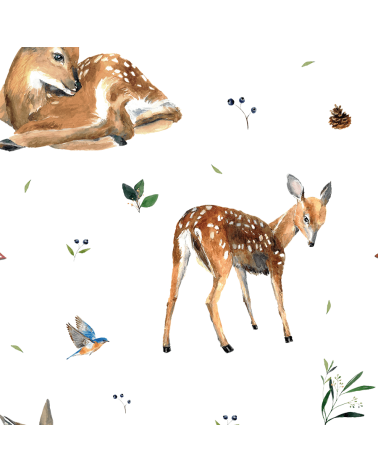 Blueberry forest 4 tkanina