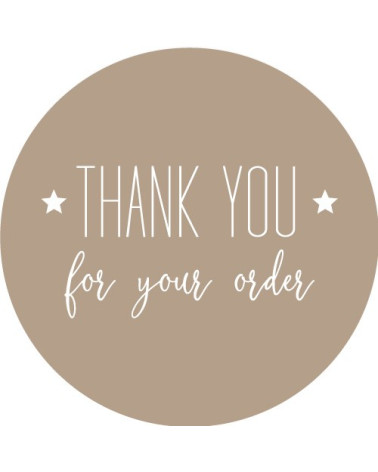 Naklejki na paczki "Thank You 2"