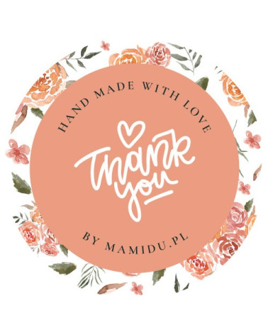 Naklejki na paczki "Thank You 9"